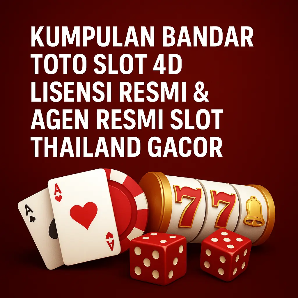 DORA77 > Kumpulan Bandar Toto Slot 4D Lisensi Resmi & Agen Resmi Slot Thailand Gacor